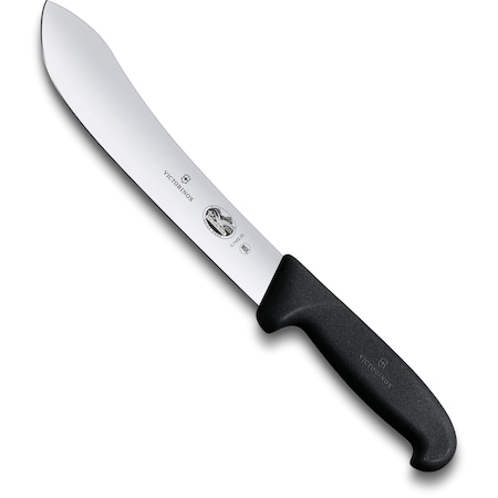 Swiss Army Brands Victorinox 42531 Kitchen Fibrox Pro Black Butcher - Straight, 8In Blade VIC-5.7403.20